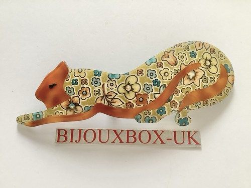 Lea stein panther brooch - brooch., best