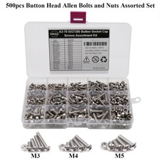 500pcs Allen Bolts and Nuts
