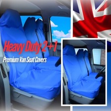 HEAVY DUTY WATERPROOF BLUE VAN
