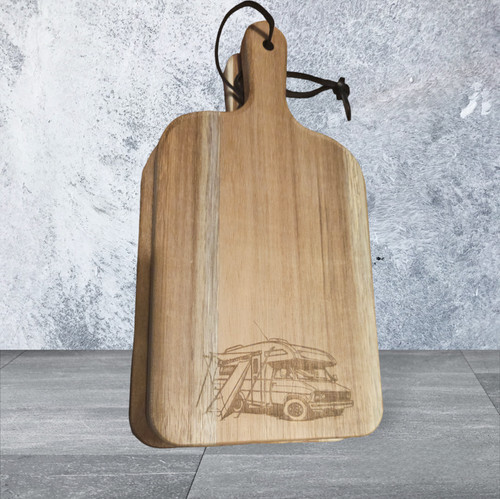 Acacia chopping board camper - board,