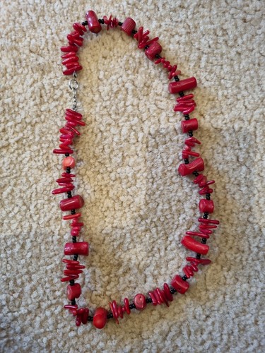 Vintage chunky red coral - vintage,