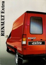Renault Extra Van 1986-87 UK