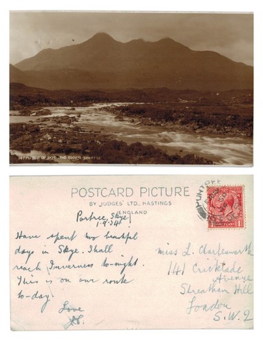 Vintage postcard isle - postcard, of