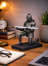 Medieval Knight Pen Holder