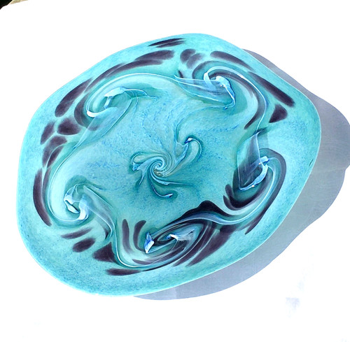 Glass platter stunning studio - glass,