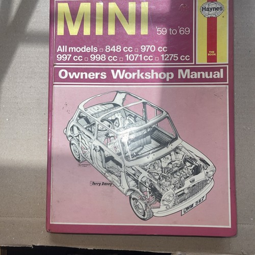 Haynes manual 527 mini - 527, 1959