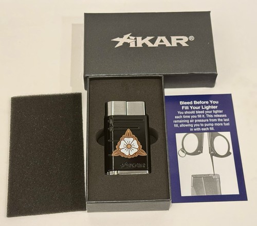 Xikar black mayflower butane - black,