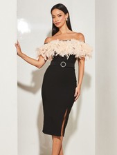 Lipsy Black and Nude Premium