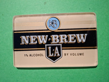 KING & BARNES brewery NEW BREW beer pump keg font ale t-bar badge CLOSED sussex