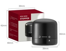 Vacuum red wine bottle cap - wine,