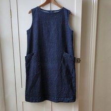 Toast Indigo Denim Pinafore