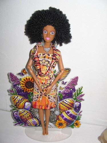 African fashion doll - african,
