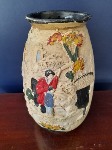 Cyples old pottery vase - cyples,