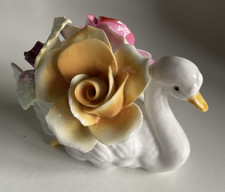 Thorley Bone China Swan With