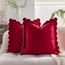 18" Velvet Solid Ruffle