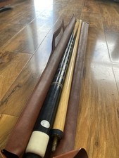 Vintage Pool Cue Stick Two-Piece Billiard Cue, Made in Taiwan