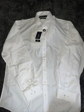 Primark Regular Fit Men’s White Shirt. XL. BNWT. (few Marks) 