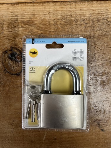 Yale 70mm padlock steel - yale,