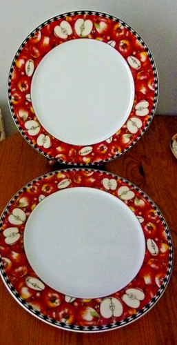 Set plates orchard - set,