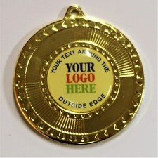 50mm Sports Medal & Ribbon