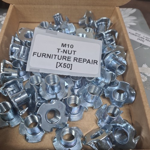 M10 nuts four pronged - ,