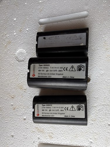 Leica survey batteries - batteries, g2