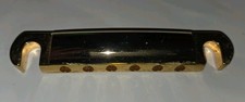 Gold Plated Guitar Bridge Tailpiece unused 