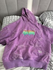 purple childish hoodie