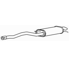 EuroFlo Rear Exhaust Silencer