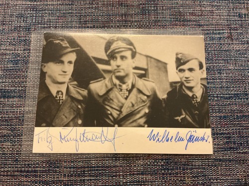 Post war hand signed - post-war, photo