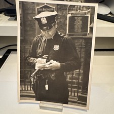 New York Police Officer Photograph. Vintage Police USA photo. 1950’s