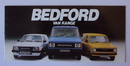 Bedford vans orig 1983 mkt - 1983,