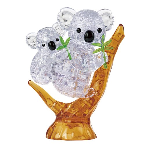 Koala crystal puzzle - puzzle, pieces