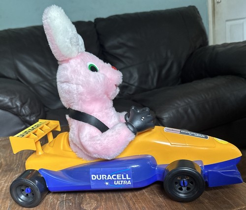 Duracell bunny racing car - duracell,