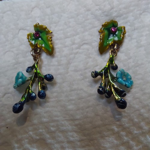 Les nereides earrings flower - nereides,