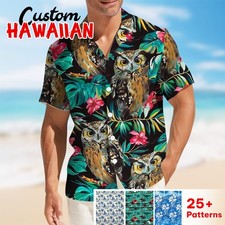 Tropical Owl Hawaiian Shirt