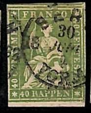 95002bb switzerland stamp - 95002bb,