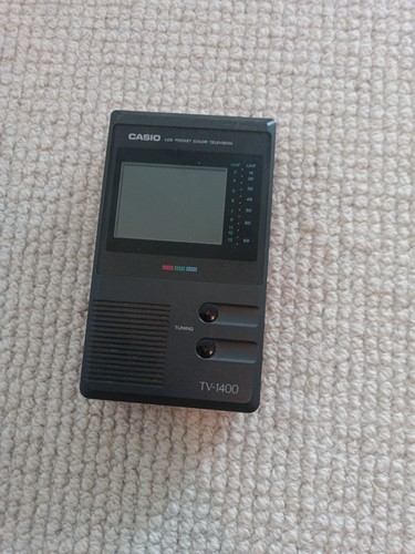 Vintage casio 1400 lcd - tv-1400,