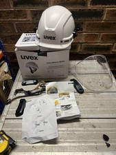 Uvex Pheos Alpine White Multifunctional Safety Helmet/Head Gear PPE Climbing Diy