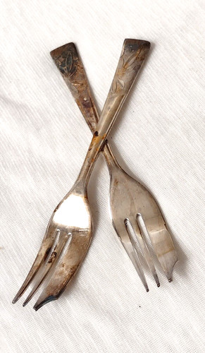 Dessert pastry forks 2pcs reg2 - dessert,