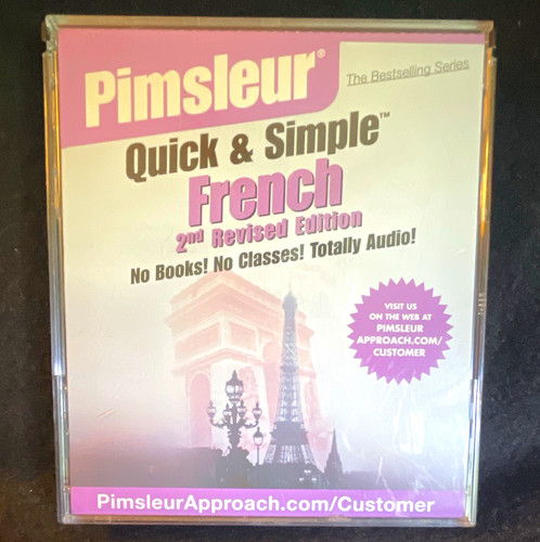 Pimsleur quick simple french - pimsleur,