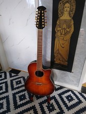 Ovation CC246 Celebrity 12-String Electro Acoustic Guitar, Mid-Depth, USA Back