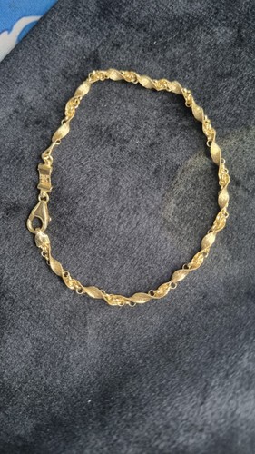 18ct gold silmar cancan - 18ct, chain