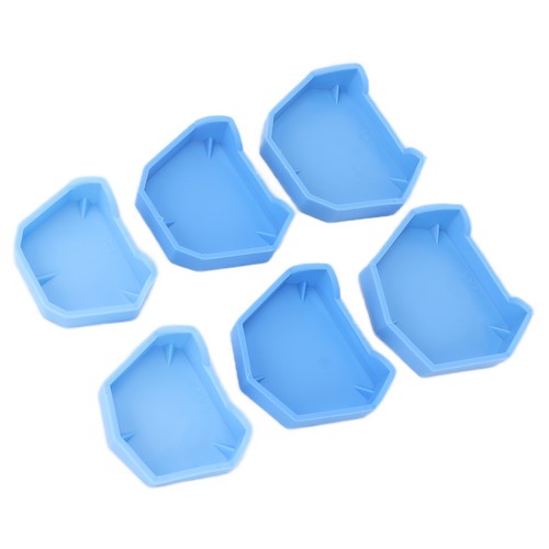 6pcs silicone dental lab model - silicone,