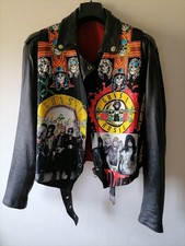 Vintage Gilet-Chaleco-Vest  GUNS n ROSES  , Taglia XLarge Turbo Gadget 1996