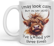 I May Look Calm, But in My