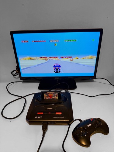 Sega mega drive console - console,