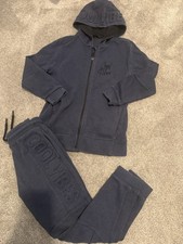 Boys navy tracksuit, cool