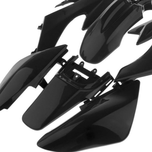 Black plastics guard fairing - plastics,