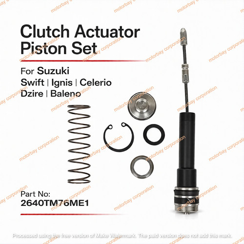 Clutch actuator piston set - piston, for